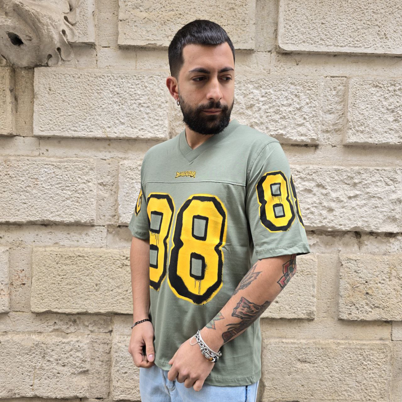 T-Shirt Disclaimer 54890 - Verde