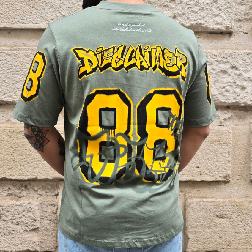 T-Shirt Disclaimer 54890 - Verde