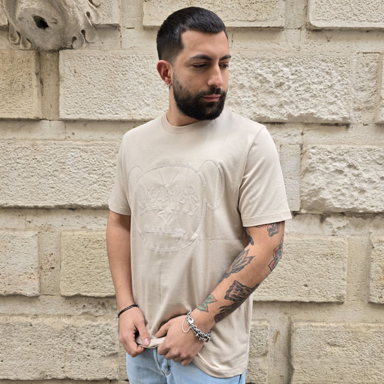 T-Shirt Disclaimer 54847 - Beige