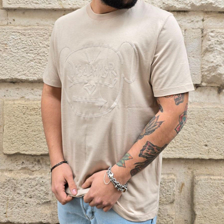 T-Shirt Disclaimer 54847 - Beige