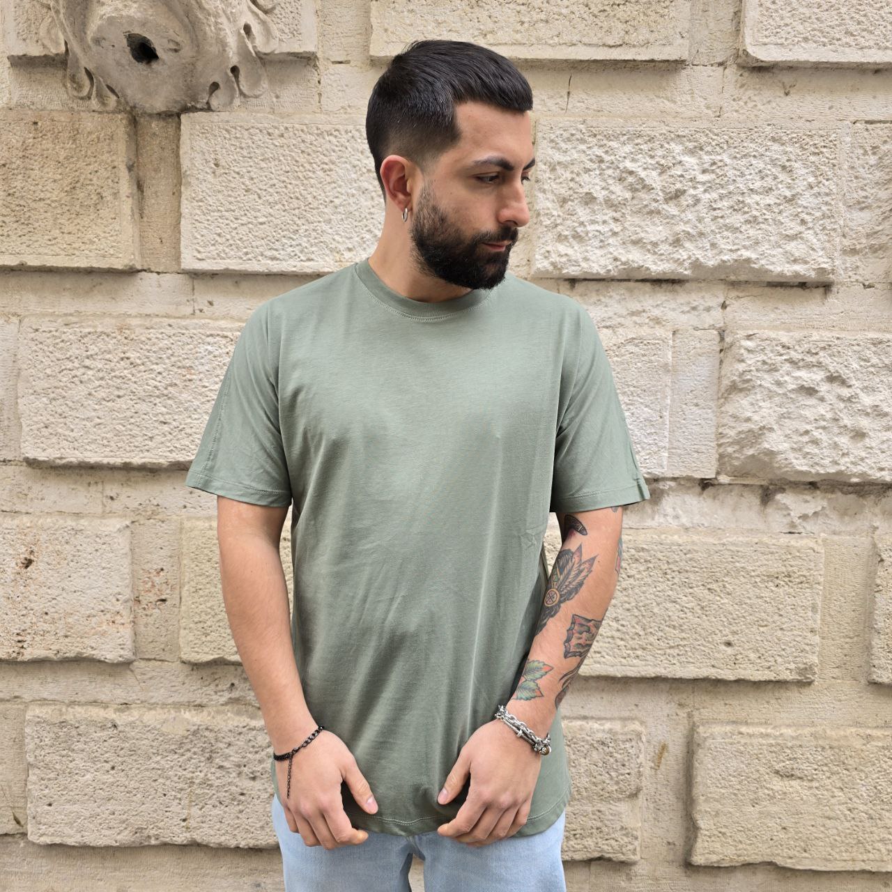 T-Shirt Disclaimer 54896 - Verde