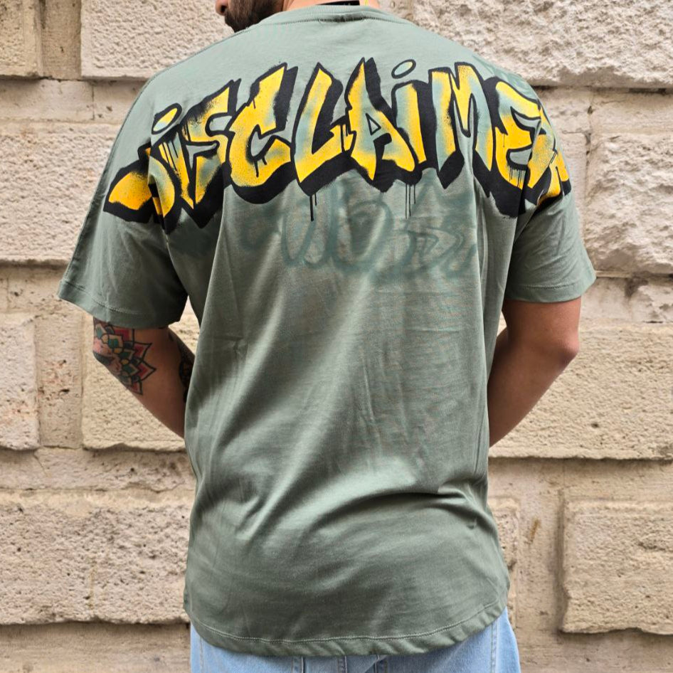 T-Shirt Disclaimer 54896 - Verde