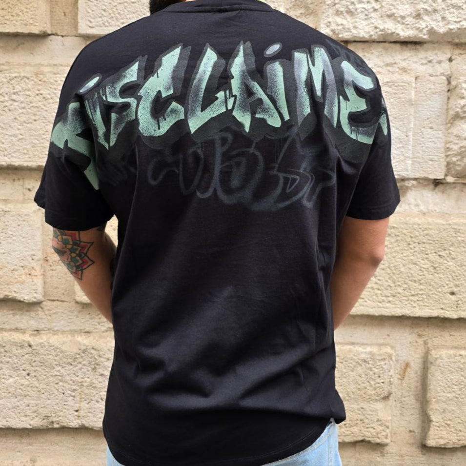 T-Shirt Disclaimer 54896 - Nero