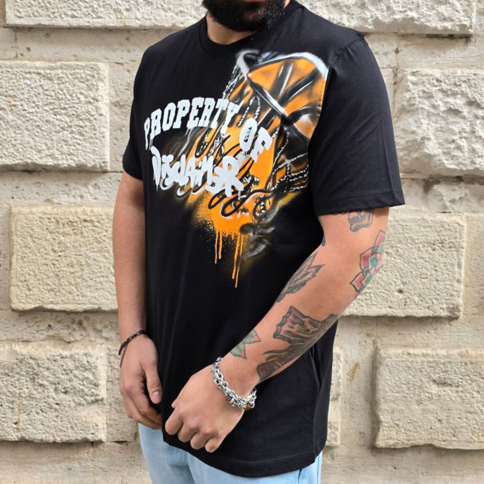 T-Shirt Disclaimer 54888 - Nero