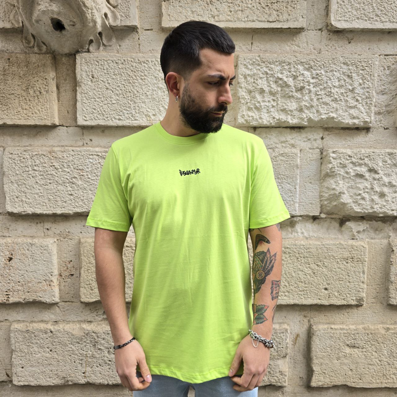 T-Shirt Disclaimer 54827 - Lime