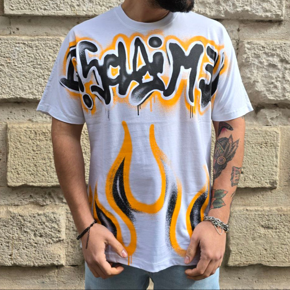 T-Shirt Disclaimer 55000 - Bianco
