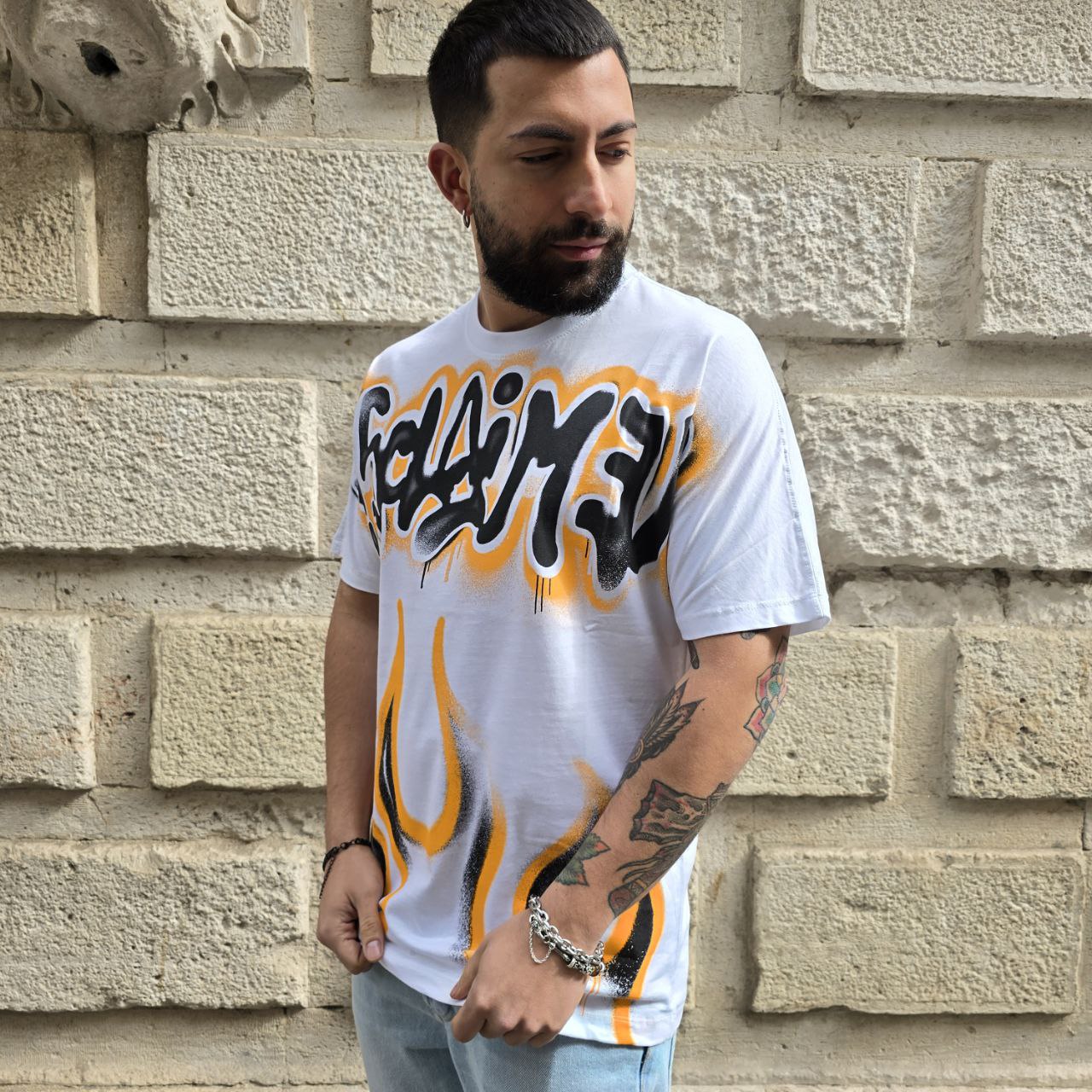 T-Shirt Disclaimer 55000 - Bianco