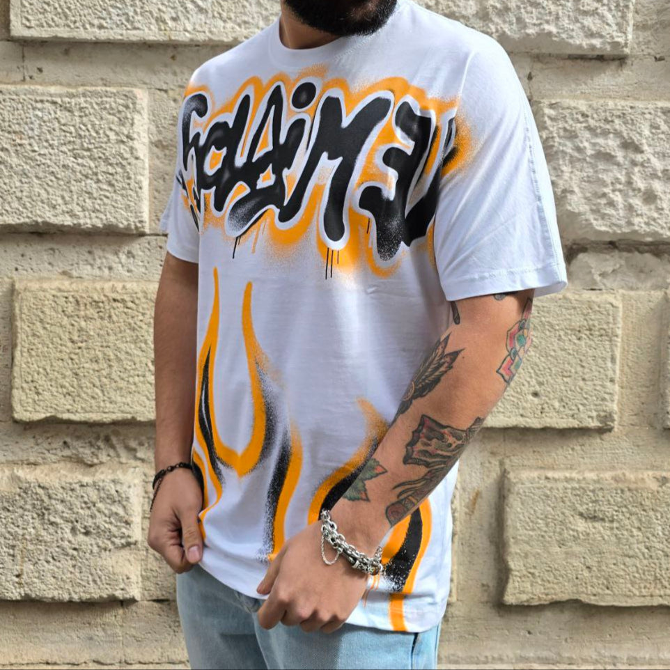 T-Shirt Disclaimer 55000 - Bianco