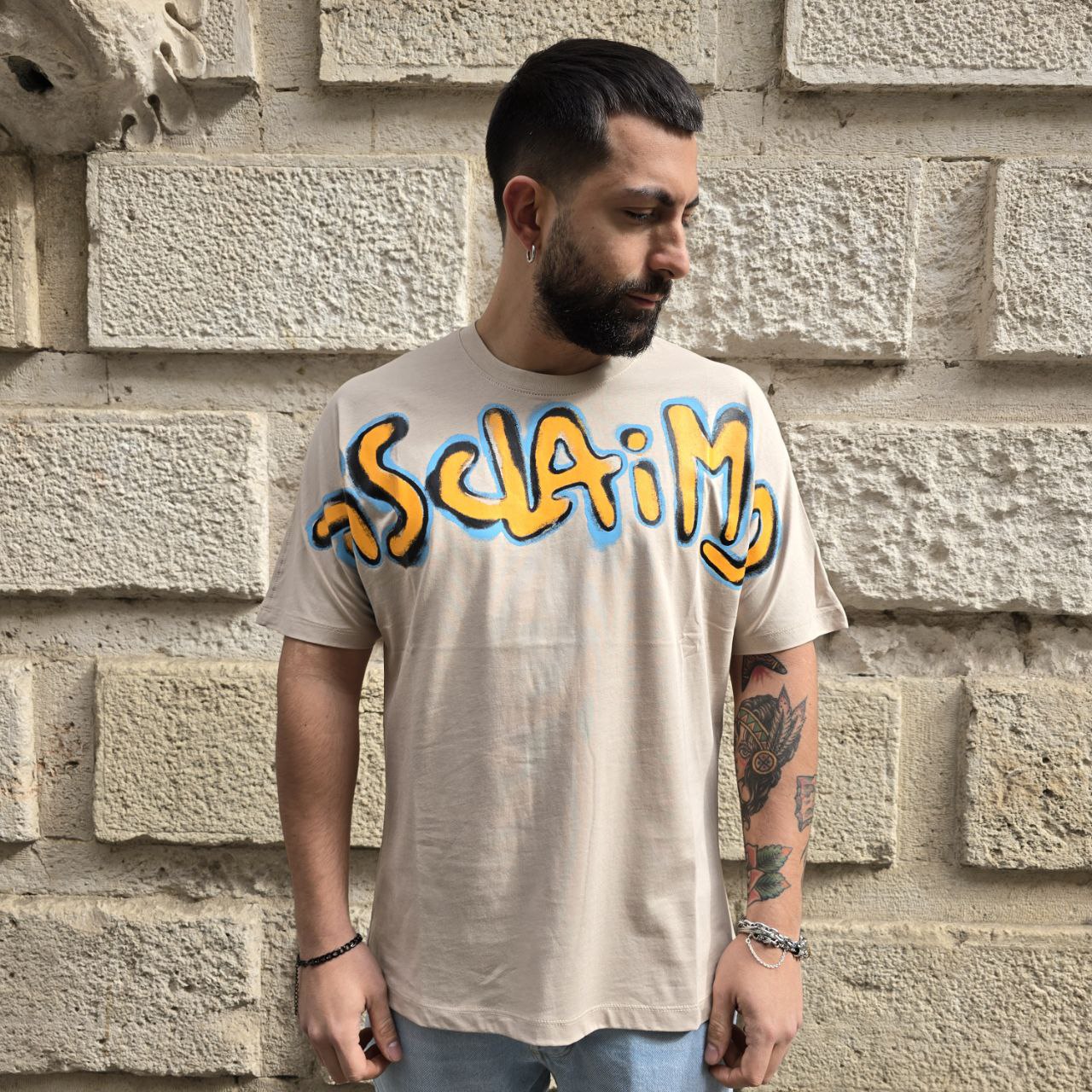 T-Shirt Disclaimer 54815 - Beige
