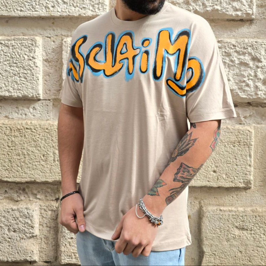 T-Shirt Disclaimer 54815 - Beige