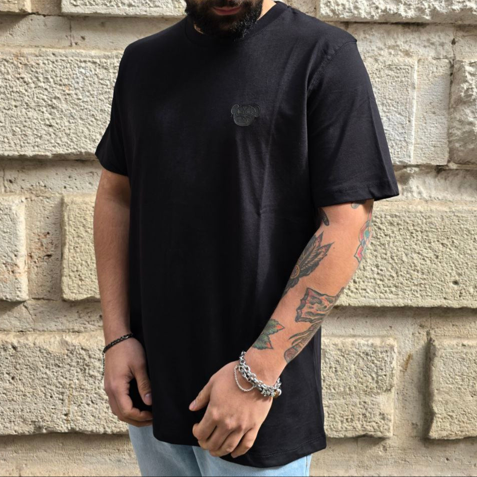 T-Shirt Disclaimer 54848 - Nero