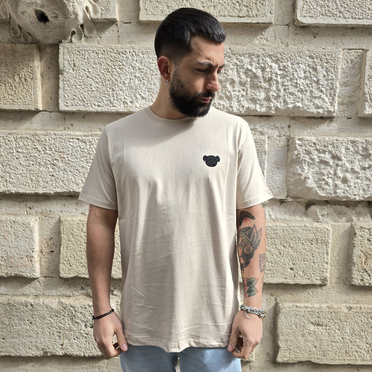 T-Shirt Disclaimer 54848 - Crema