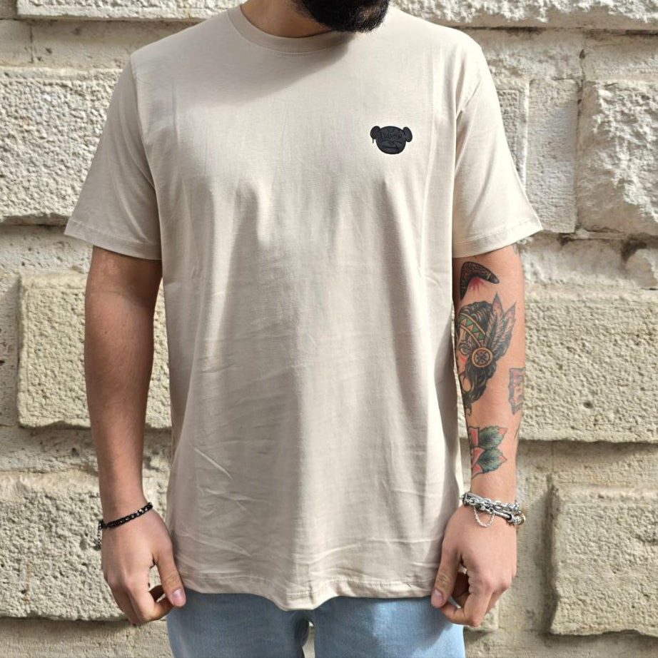 T-Shirt Disclaimer 54848 - Crema