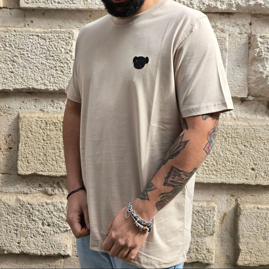 T-Shirt Disclaimer 54848 - Crema