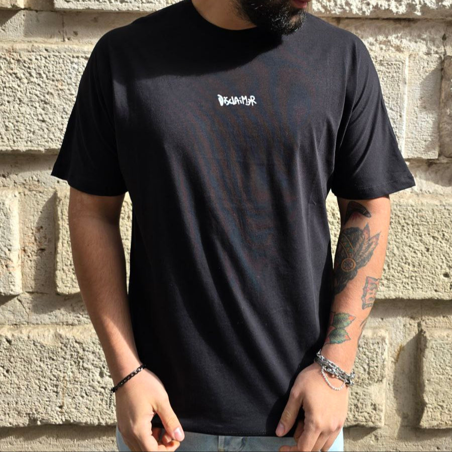 T-Shirt Disclaimer 54802 - Nero