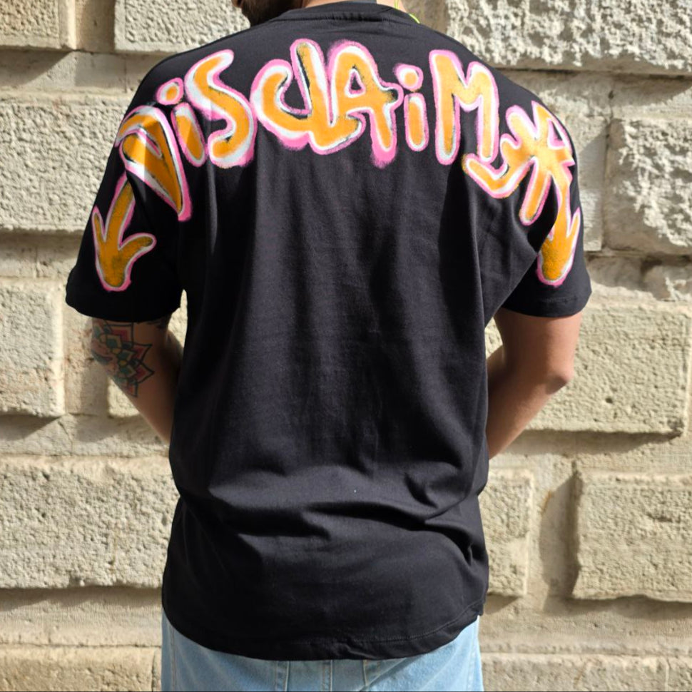T-Shirt Disclaimer 54802 - Nero