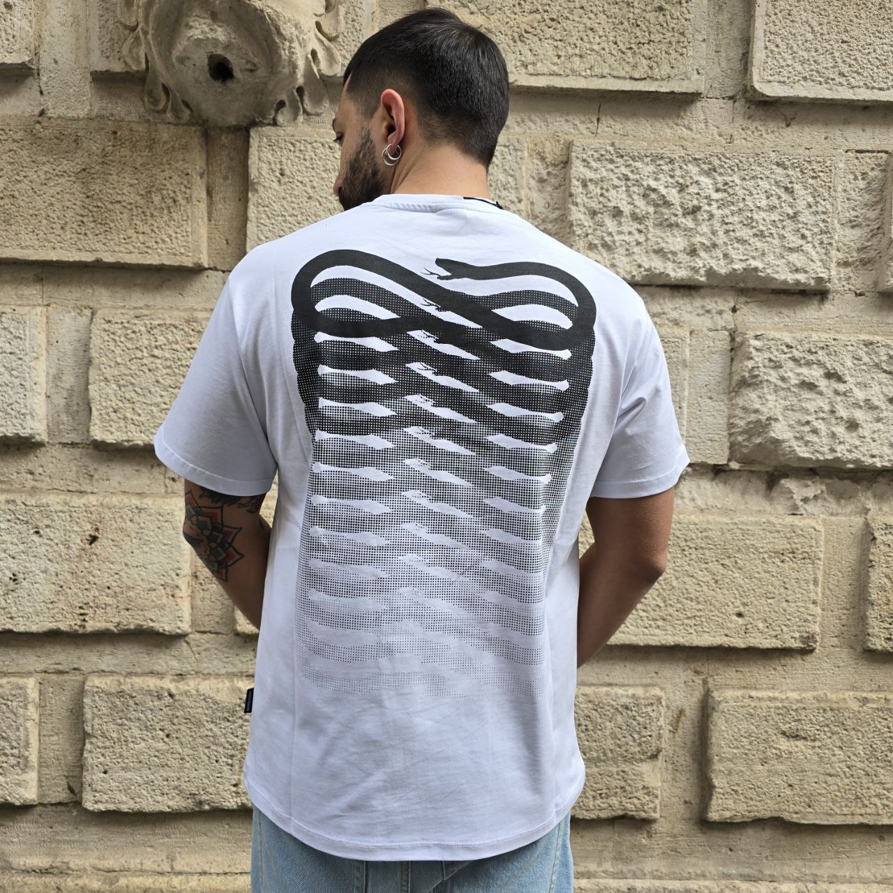T-Shirt Propaganda 852 - Bianco