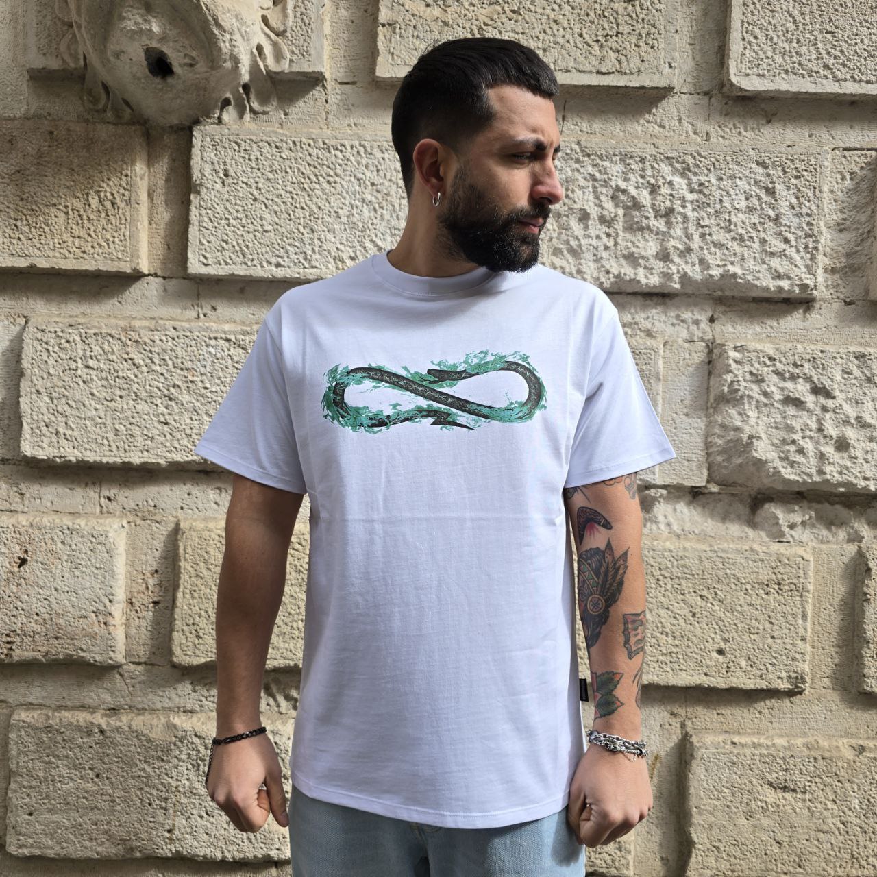 T-Shirt Propaganda 834 - Bianco