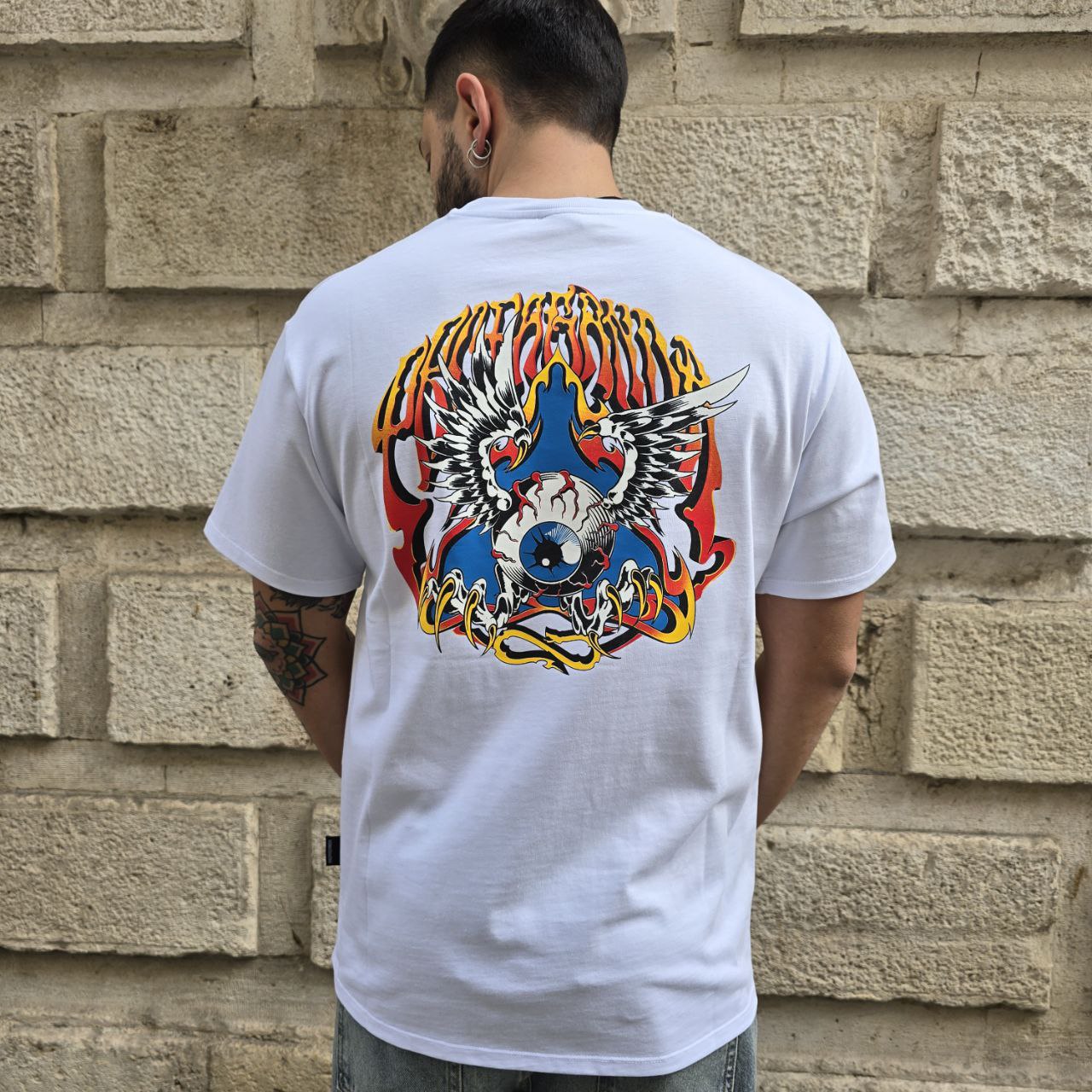 T-Shirt Propaganda 877 - Bianco