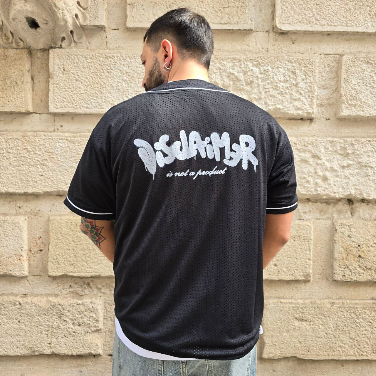 Maglia Basket Disclaimer 54869 - Nero