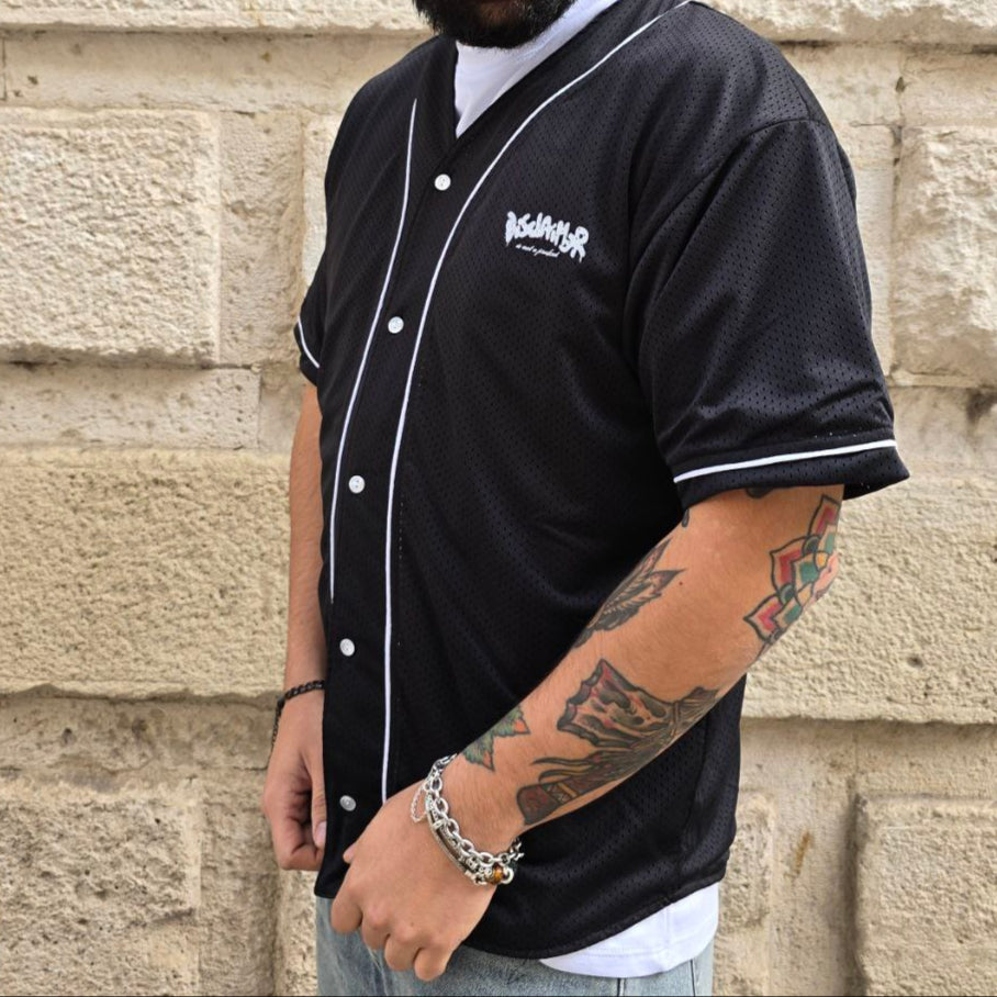 Maglia Basket Disclaimer 54869 - Nero