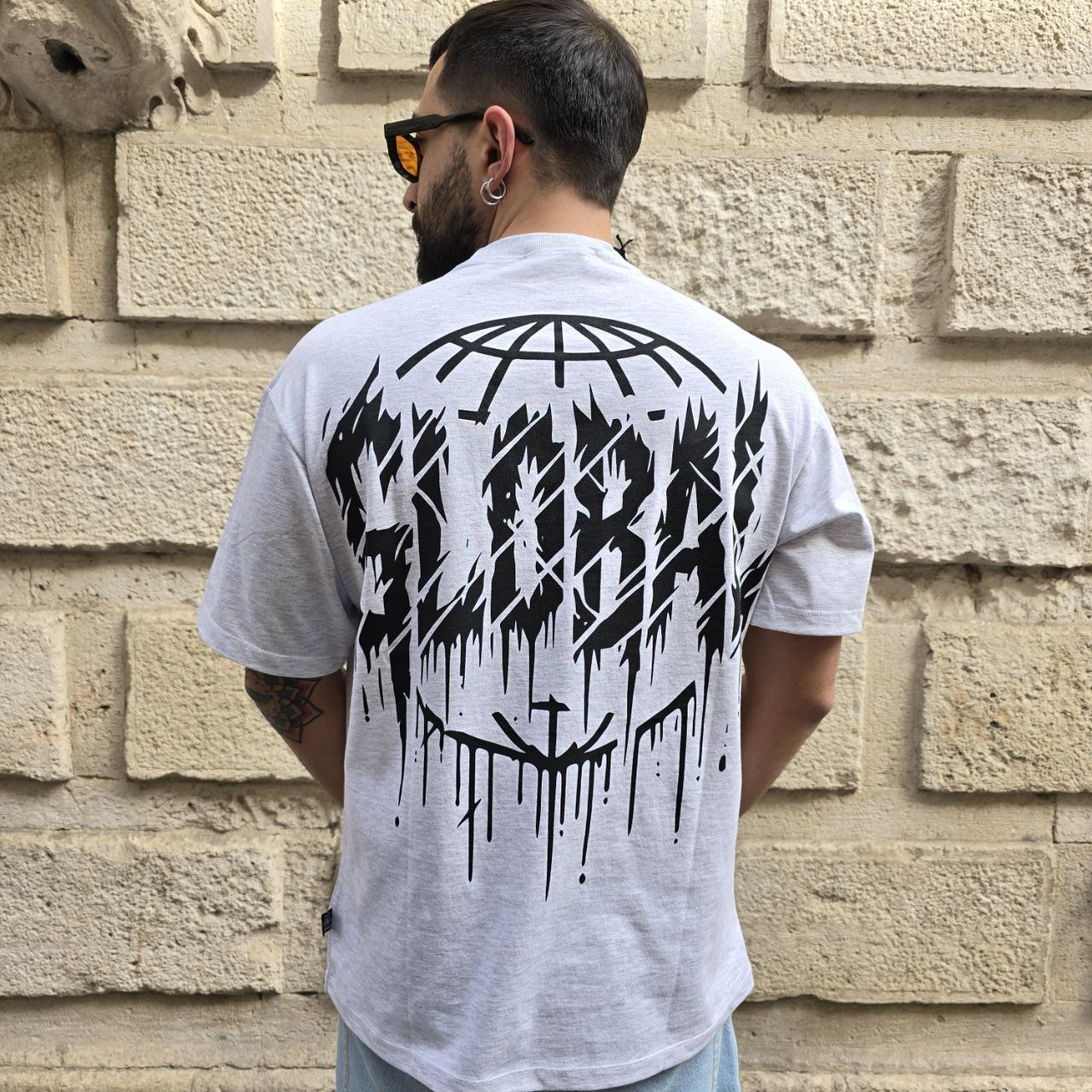T-Shirt GBL The World - Grigio
