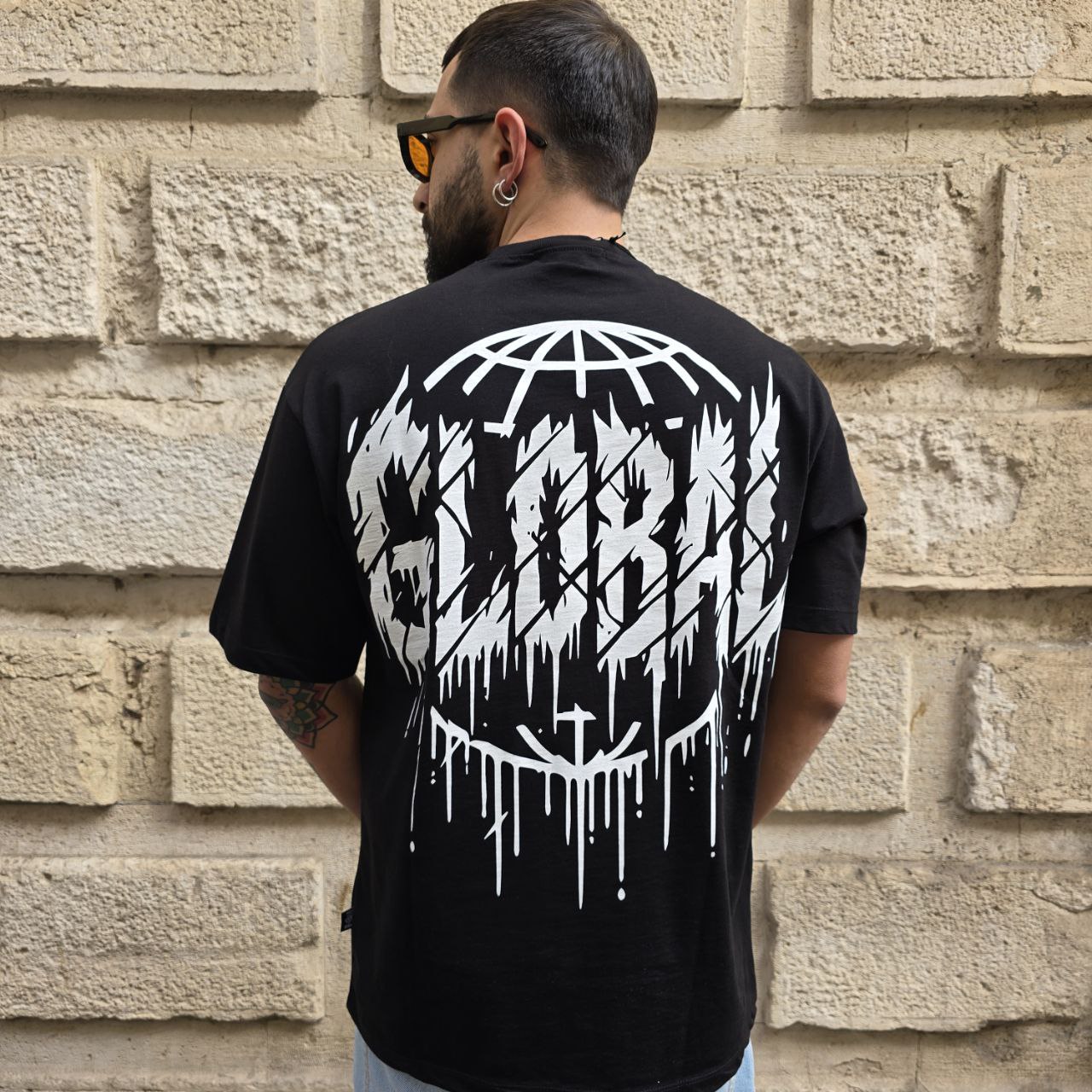 T-Shirt GBL The World - Nero