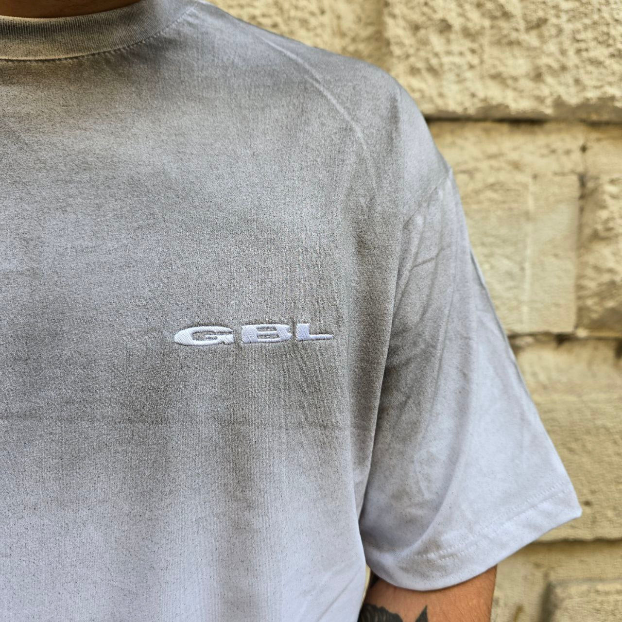 T-Shirt GBL Aereografata - Bianco Slavato