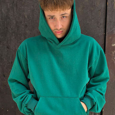 FELPA BOXY GLOBAL COD. BASIC HOODIE- VERDE GUCCI