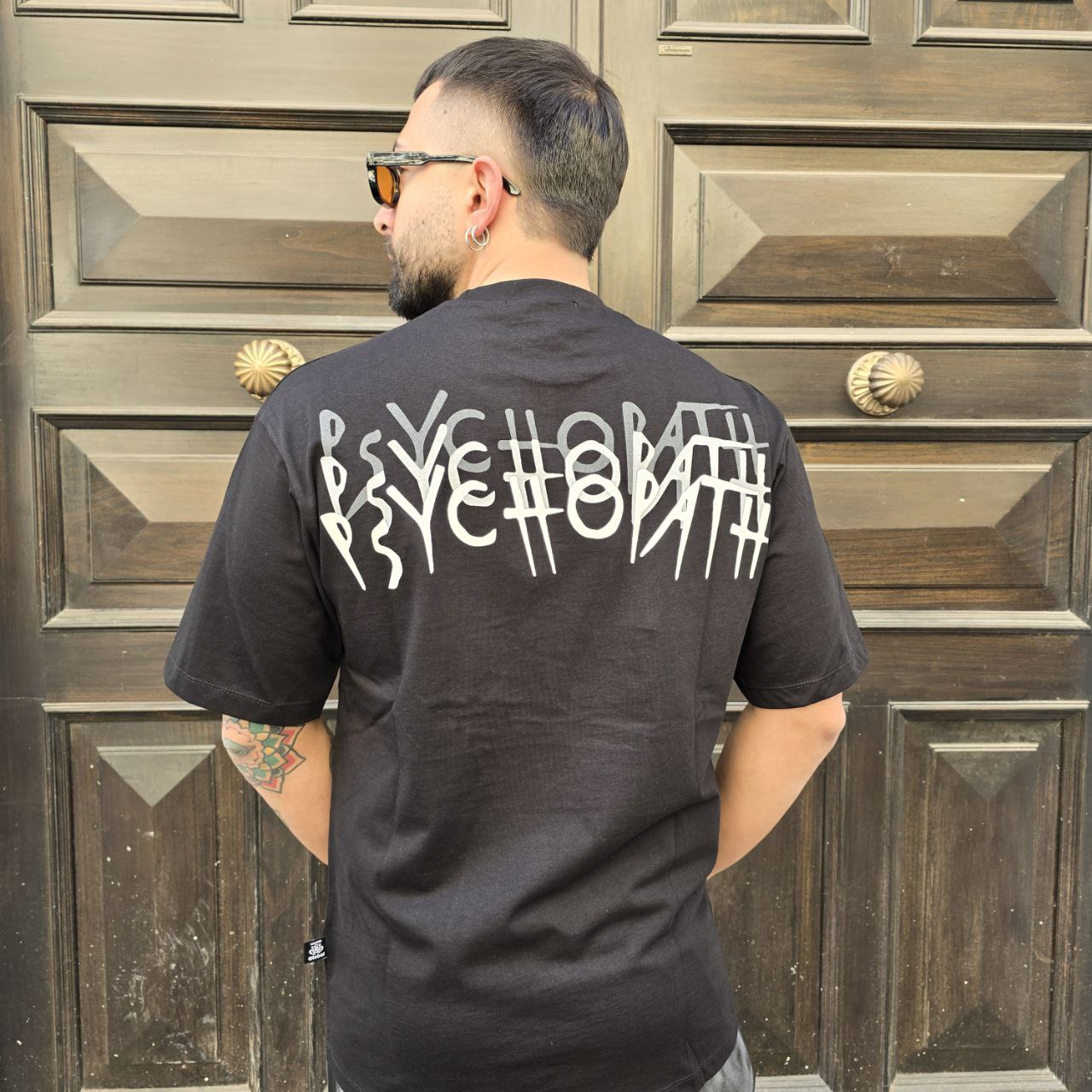 T-Shirt GBL Psychopath - Nero