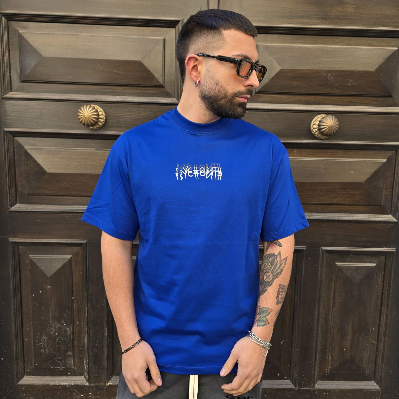 T-Shirt GBL Psychopath - Royal
