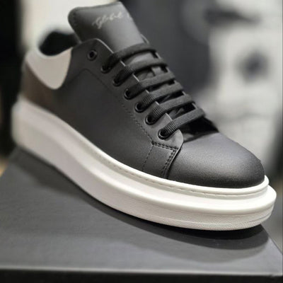 SNEAKERS MOD. MCQUEEN GLOBAL OFFICIAL - NERO/BIANCO