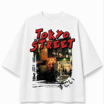 T-SHIRT TOKYO STREET BIANCA - ART. 005