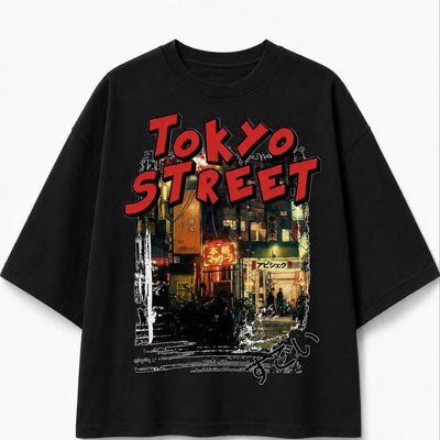 T-SHIRT TOKYO STREET NERA - ART. 005