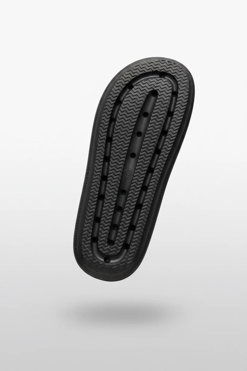 CIABATTA DS2 DOPPIA FASCIA - NERO