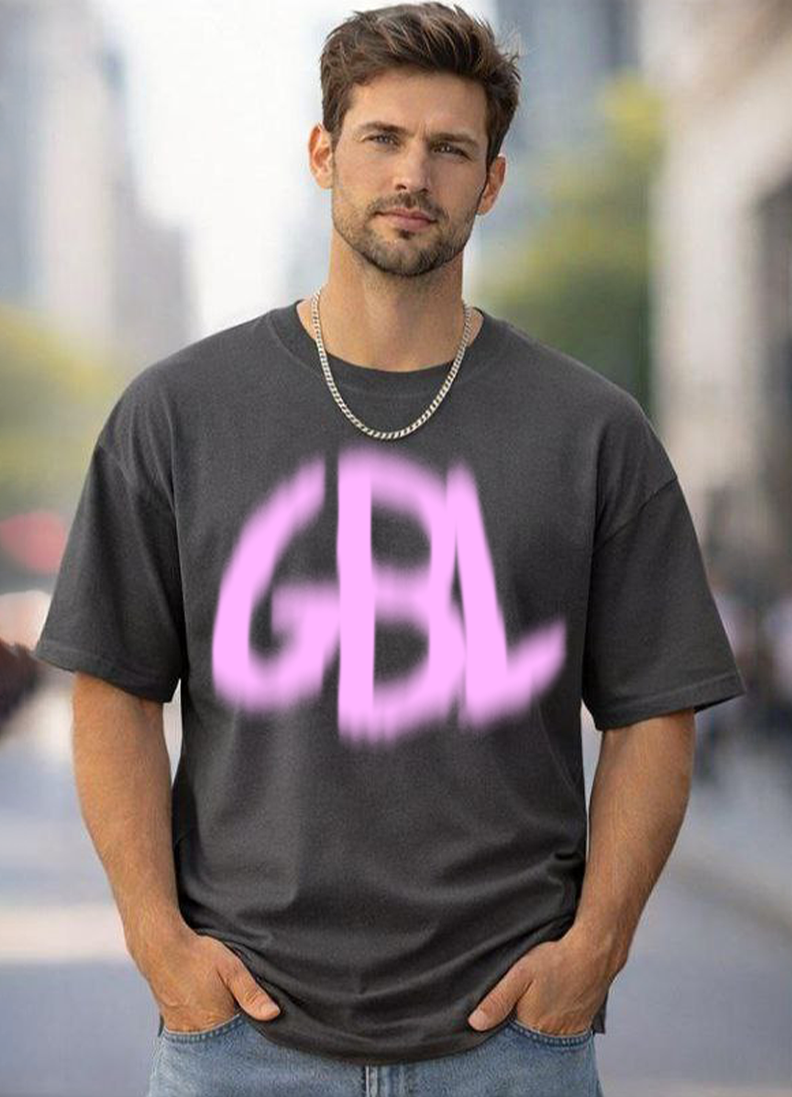 T-SHIRT GLOBAL BRAND ART. 8015 - FERRO/ROSA