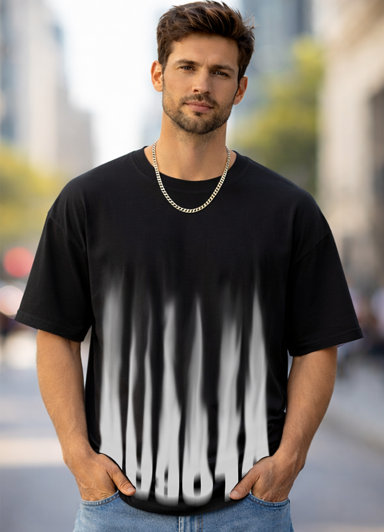 T-SHIRT GLOBAL BRAND ART. 8016 - NERO