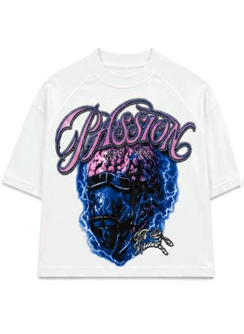 T-SHIRT BRAIN BIANCA - ART. 003