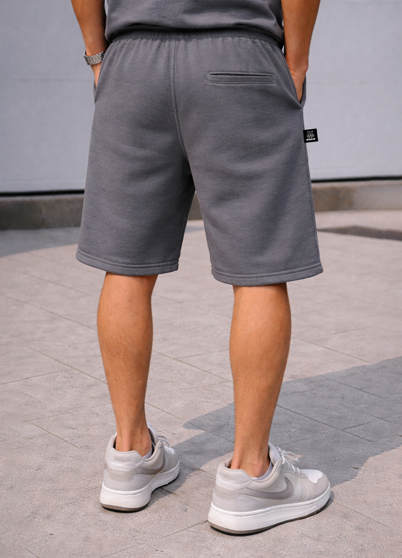 PANTALONCINO GLOBAL BRAND WRITE GOTH - FERRO
