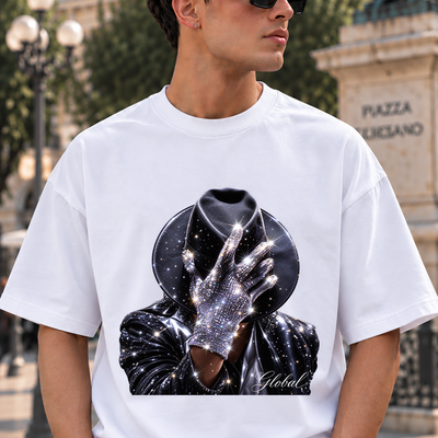 T-SHIRT GLOBAL BRAND OVERSIZE BIANCA - ART. JACKSON