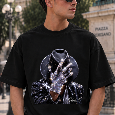 T-SHIRT GLOBAL BRAND OVERSIZE NERA - ART. JACKSON