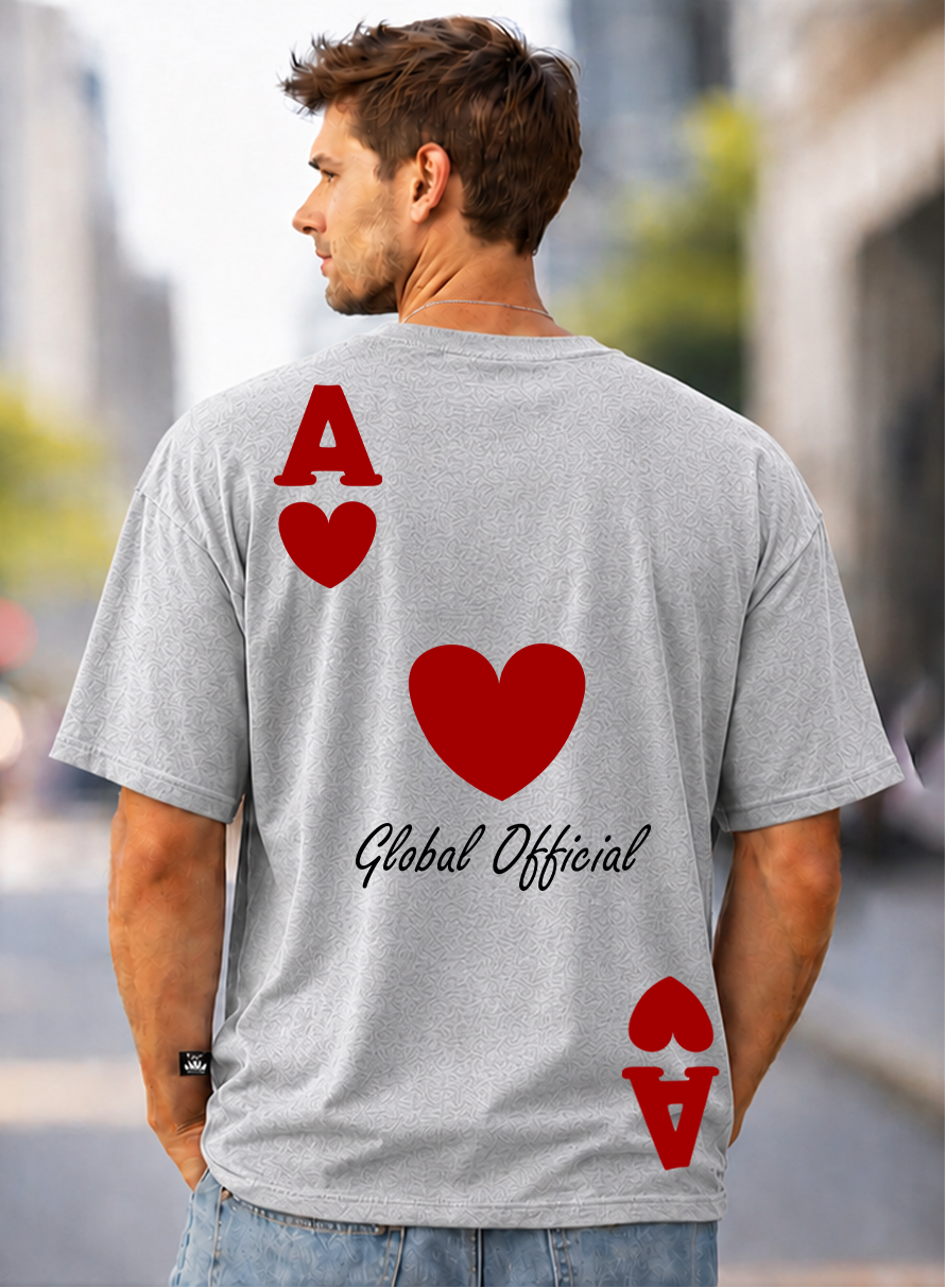 T-SHIRT GLOBAL BRAND ART. ASSO - GRIGIO NK