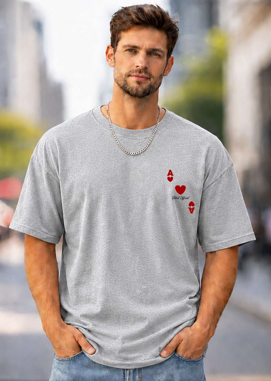 T-SHIRT GLOBAL BRAND ART. ASSO - GRIGIO NK