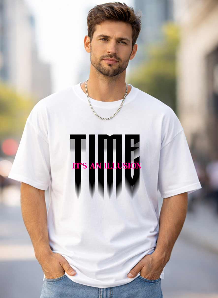 T-SHIRT GLOBAL BRAND ART. 8022 - BIANCO/NERO/FUXIA