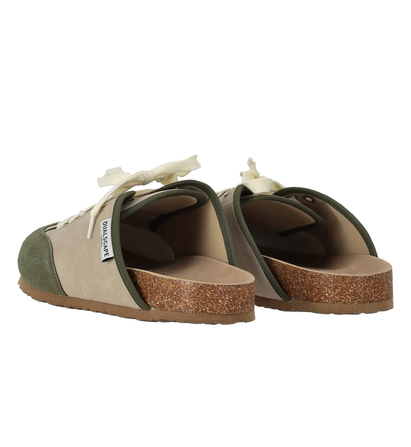 CIABATTA DUALSCAPE MOD. SCARPA - PANNA/VERDE