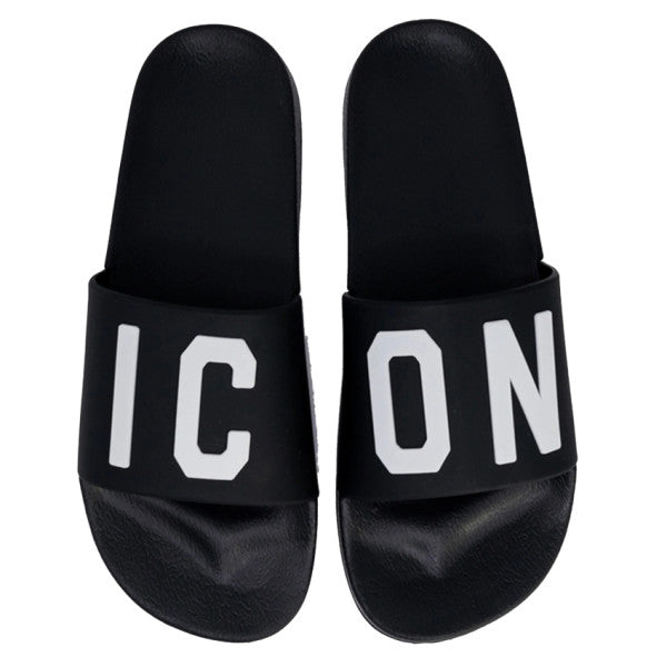CIABATTA ICON ART. IC03921TU - NERO/BIANCO