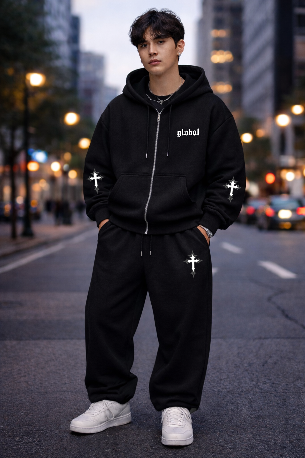 TUTA GLOBAL BRAND ART. 8023 - NERO