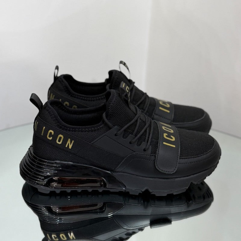 SNEAKERS ICON ART. IC05517SU - NERO