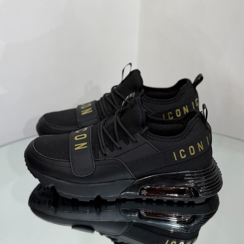 SNEAKERS ICON ART. IC05517SU - NERO